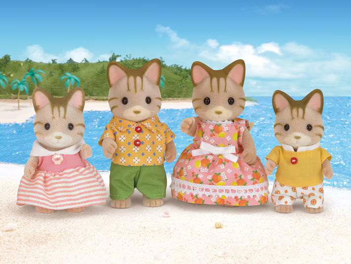 CC1406 - BL SANDY CAT FAMILY CALICO CRITTERS