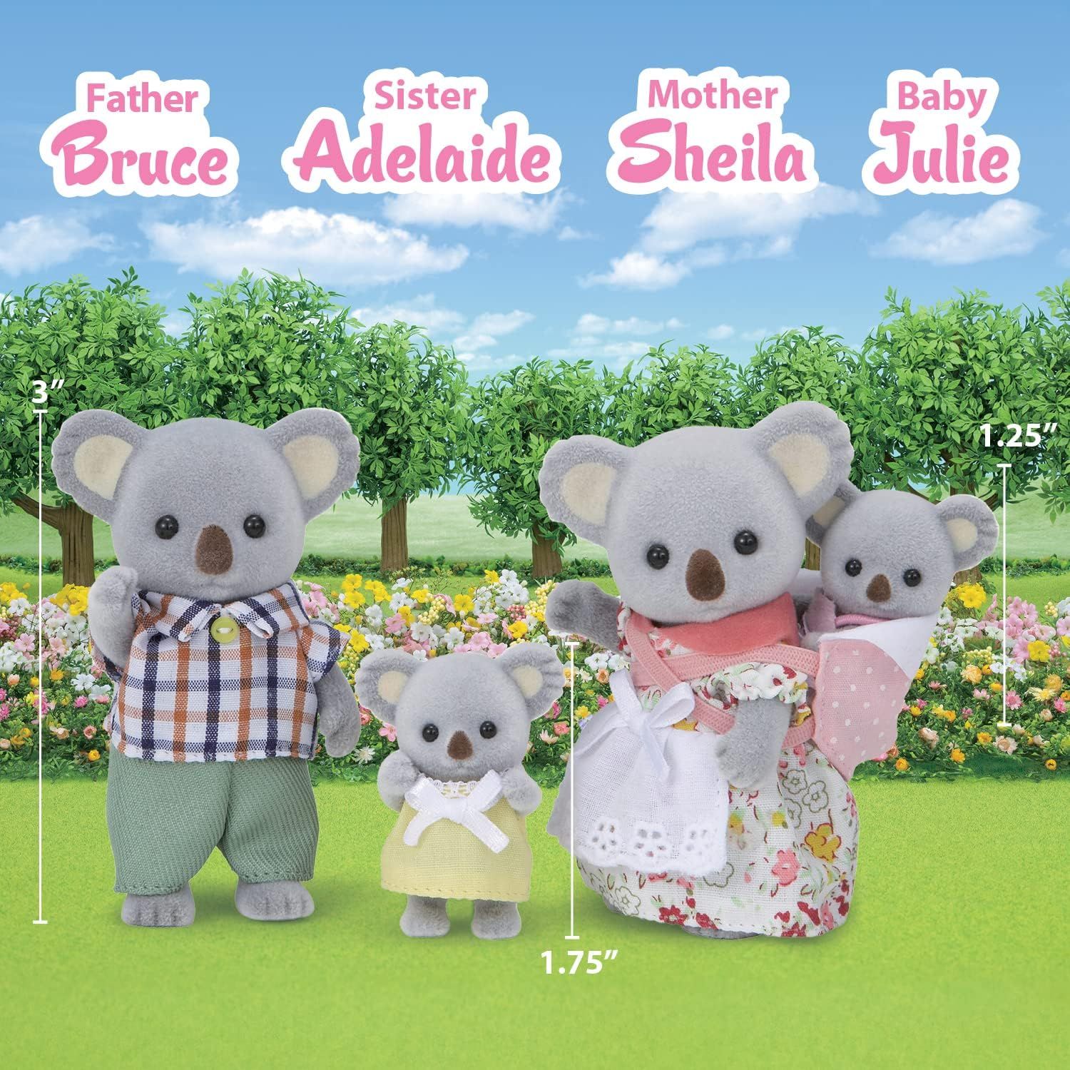 CC1455 - BL KOALA FAMILY CALICO CRITTERS