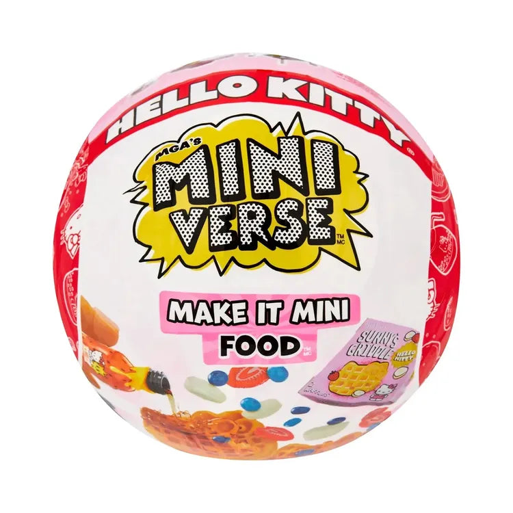 HELLO KITTY Set de Juego Sorpresa MINIVERSE Mini Food