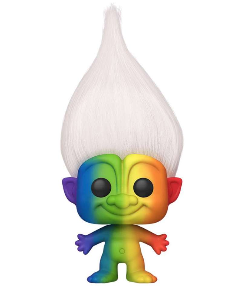 09.- POP! TROLLS - Rainbow Troll (10") (Rainbown Body) "CHASE"