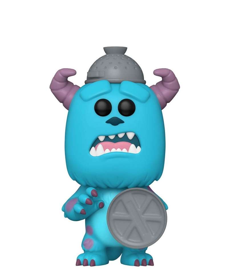 1156.- POP! DISNEY - Sulley with garbage can lid shield