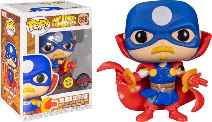858.- POP! MARVEL -  SOLDIER SUPREME (GITD, EXCL. TO S.E.)
