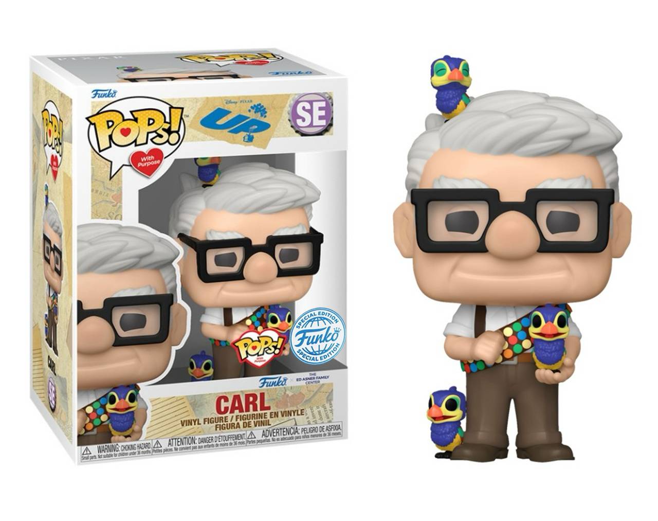 SE.- POP! DISNEY - Carl with Baby Snipes (EXCL. To SE)