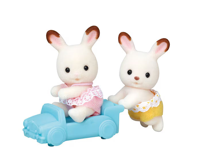 CC0997 - BL TWINS CHOCOLATE RABBIT CALICO CRITTERS