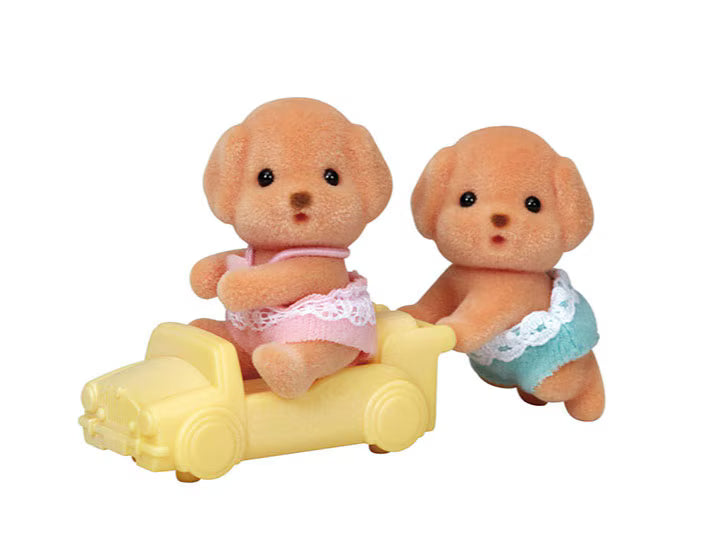 CC2144 - BL TOY POODLE TWINS CALICO CRITTERS