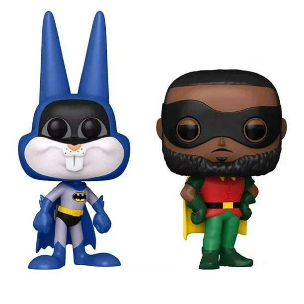 00.- POP! MOVIES - Bugs Bunny as Batman & LeBron James as Robin (2-Pack) (EXCL. TO SE)