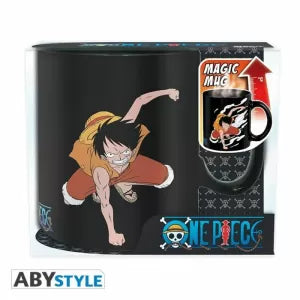 TAZA MAGICA LUFFY & ACE ONE PIECE