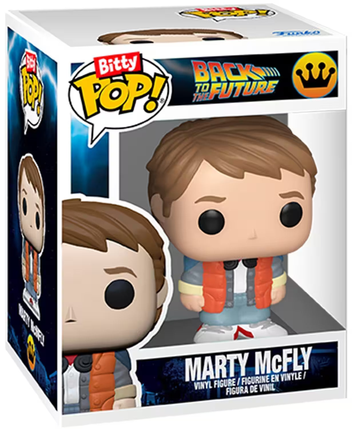 POP! BITTY - Marty McFly and Time Machine