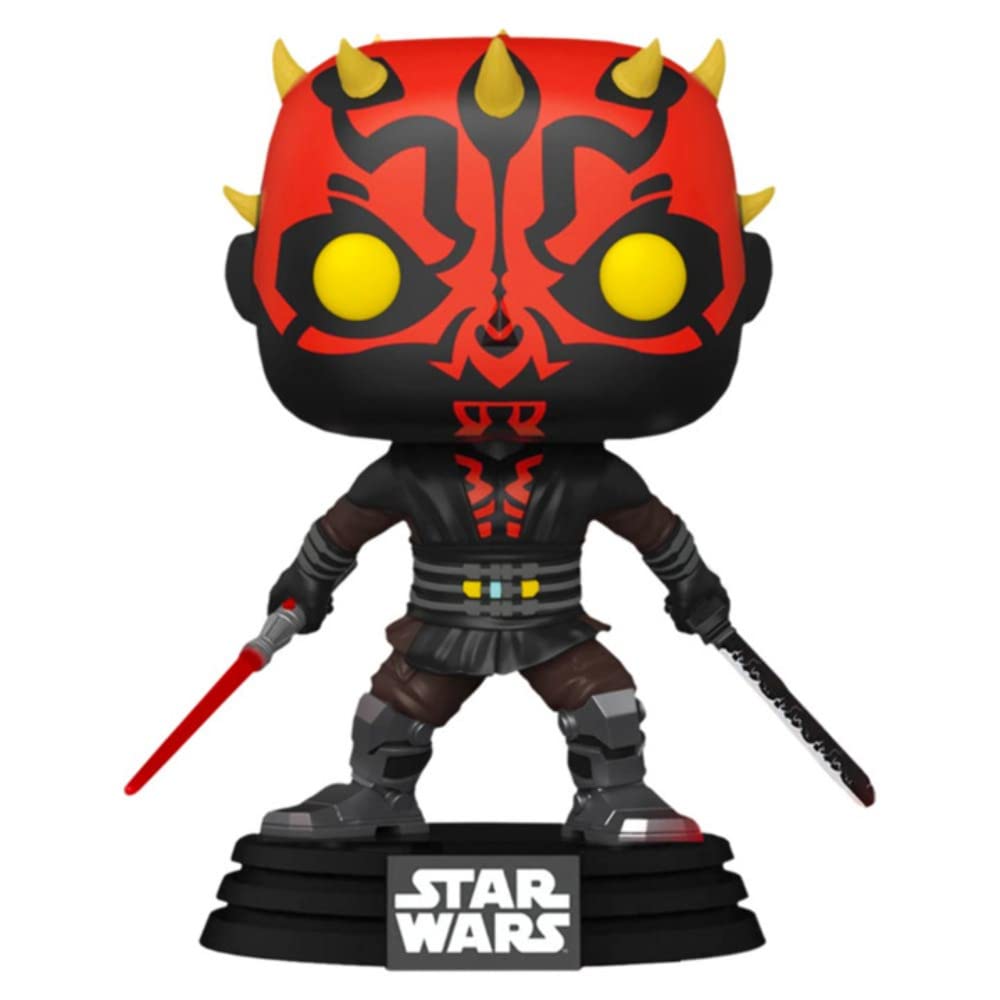450.- POP! STAR WARS - Darth Maul (with Lightsaber and Darksaber) (EXCL. TO SE)