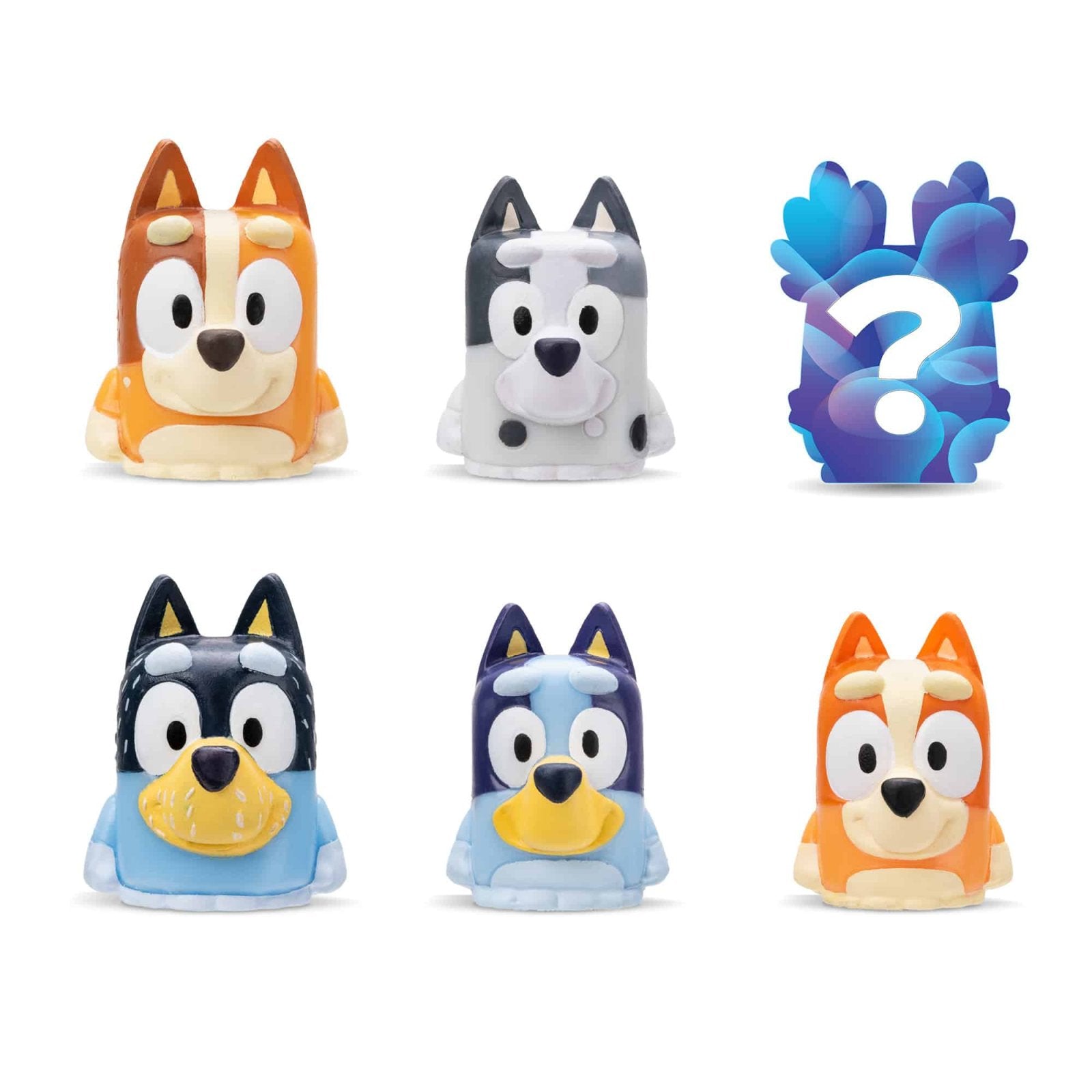 Bluey Mash'ems Serie 1 Caja Sorpresa Squishy Juguete