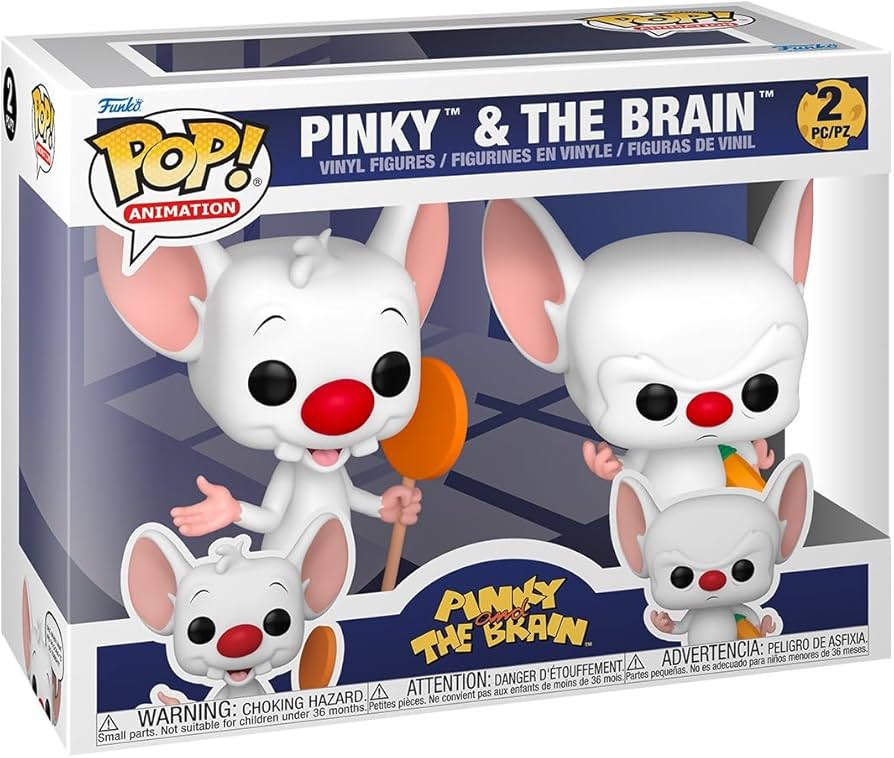 POP! ANIMATION - Pinky & The Brain 2-Pack