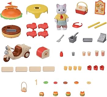 CC2174 - BL HAMBURGER STAND CALICO CRITTERS (12 + 6)