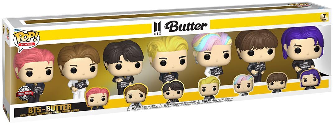 POP! ROCKS -BTS - Butter (7-Pack)(EXCL. TO SE)