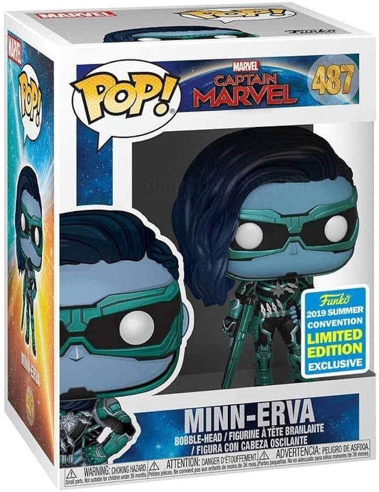487.- POP! MARVEL - Minn-Erva (EXCL TO LIMITED EDITION)