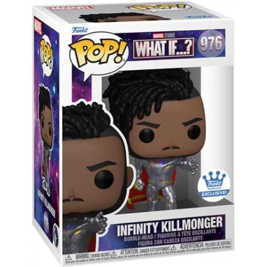 976.- POP! MARVEL - Infinity Killmonger (Reaching)(EXCL TO FUNKO)