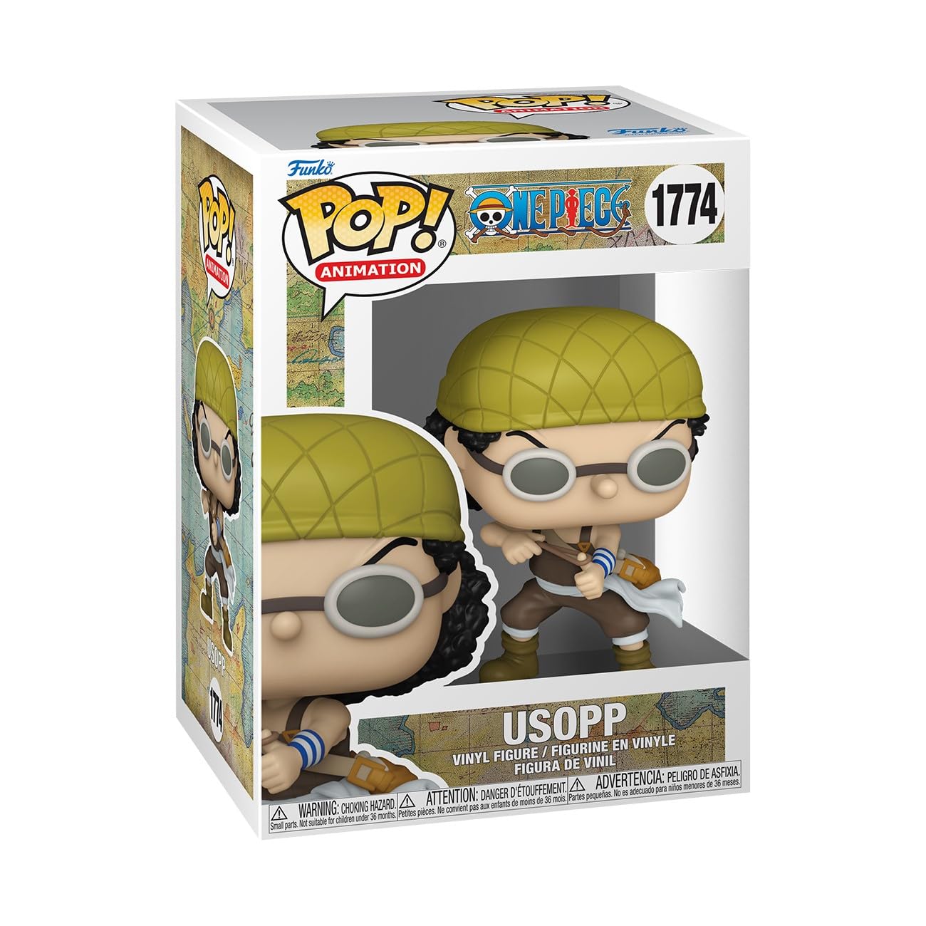 1774.- POP! ANIMATION - Usopp with Rubber Band