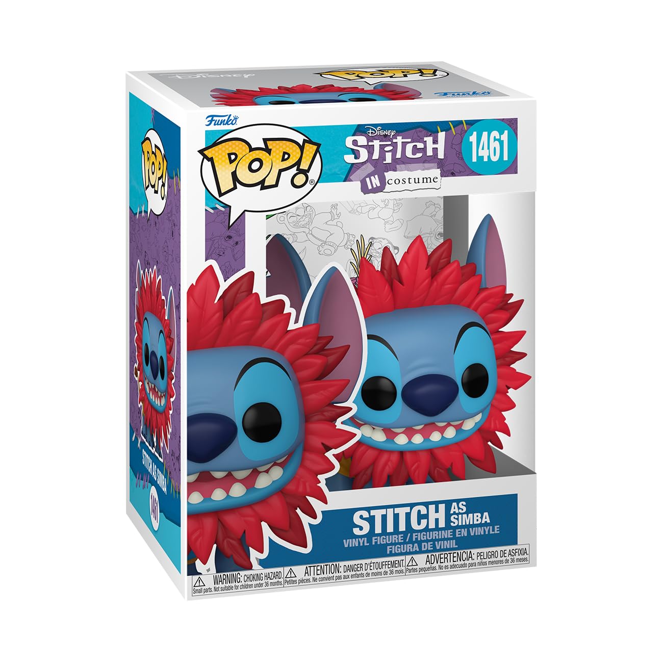 1461.- POP! DISNEY - Stitch as  Simba