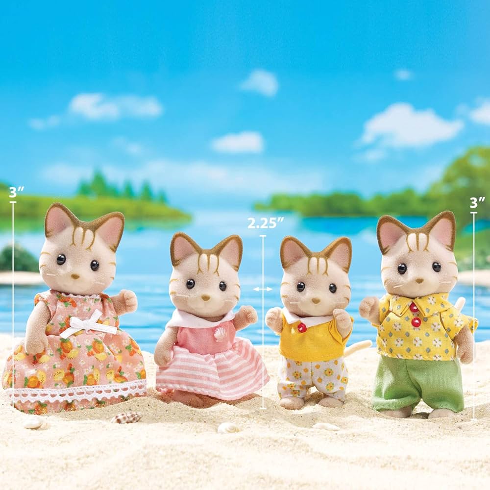 CC1406 - BL SANDY CAT FAMILY CALICO CRITTERS