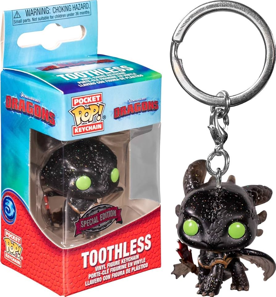 POP! KEYCHAIN DISNEY - Toothless (EXCL. TO SE)