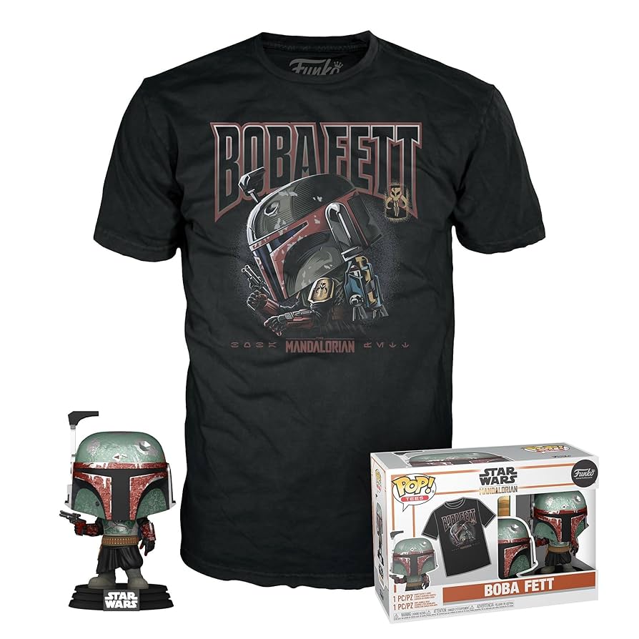 FUNKO POP! & Tee Boba Fett (L)