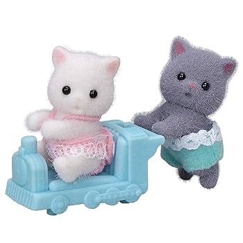 CC1866- BL PERSIAN CAT TWINS CALICO CRITTERS