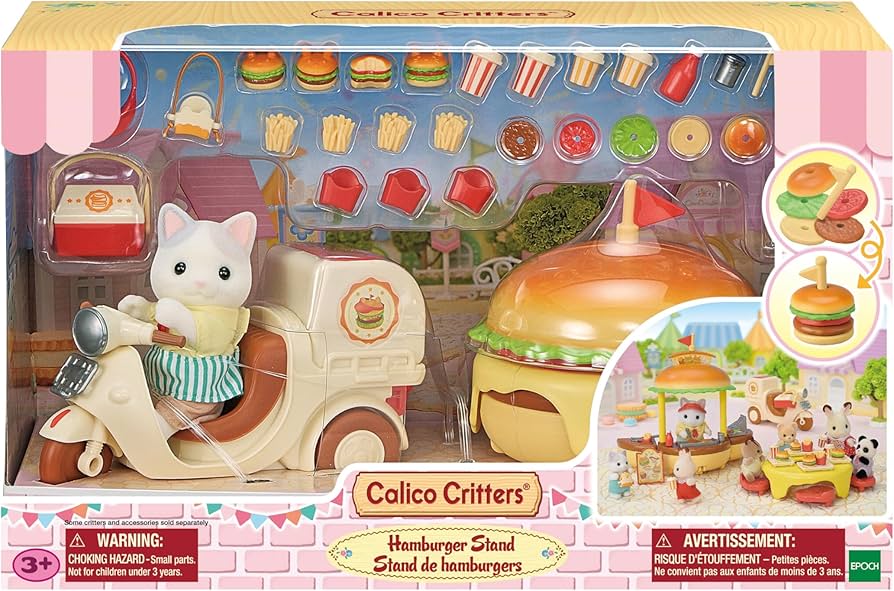 CC2174 - BL HAMBURGER STAND CALICO CRITTERS (12 + 6)