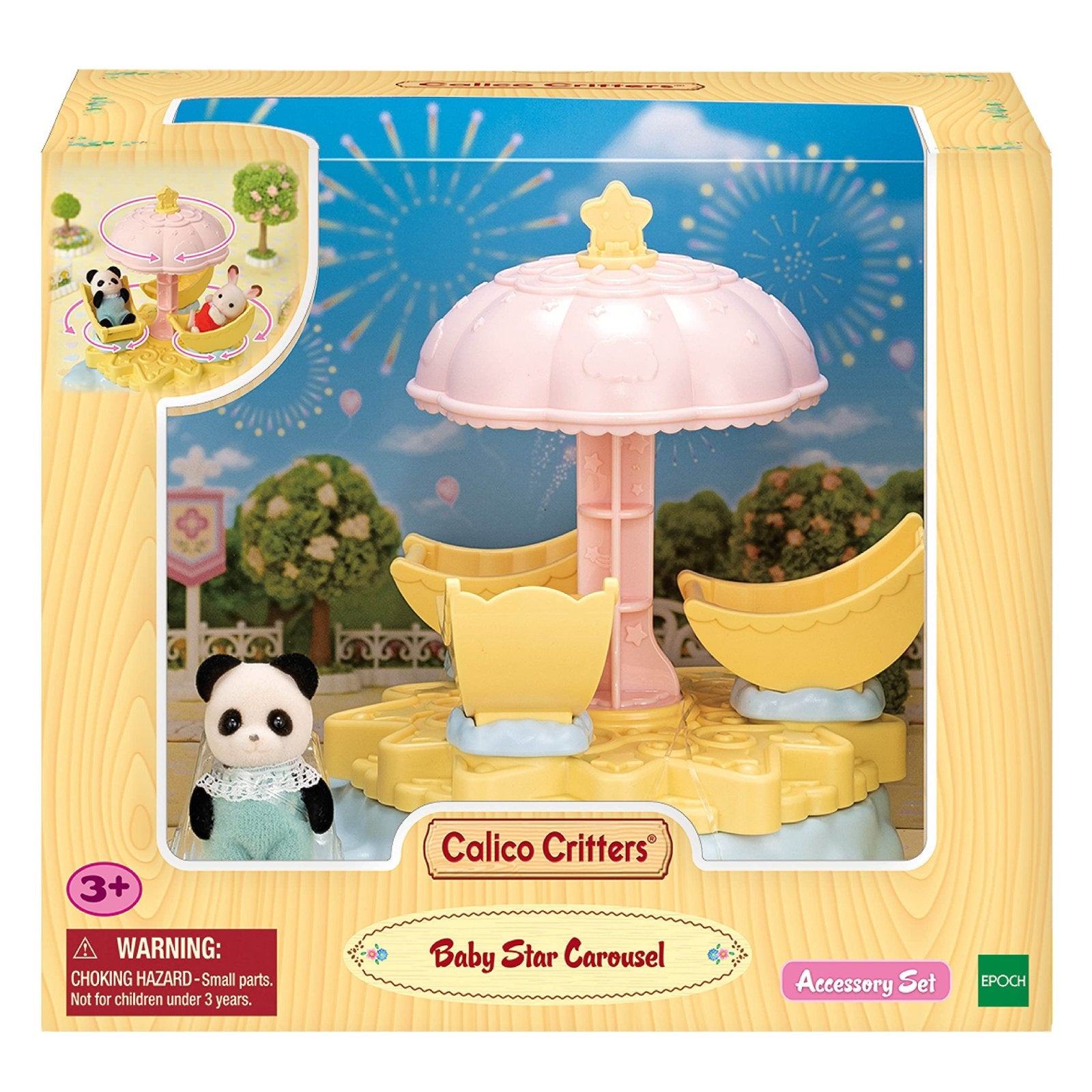 CC1916 - BL BABY STAR CAROUSEL CALICO CRITTERS