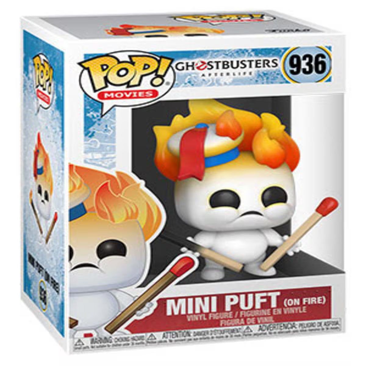 936.- POP! MOVIES - Mini Puft (on Fire)