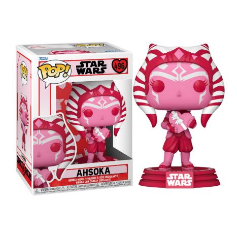 496.- POP! STARWARS - Ahsoka (Pink | Valentine)