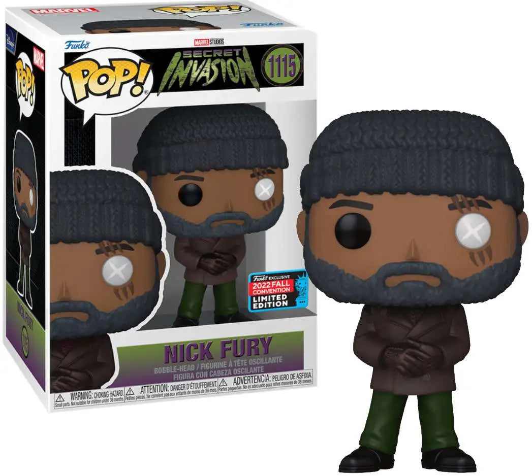 1115.- POP! MARVEL - Nick Fury (EXCL. TO FALL CONVENTION)