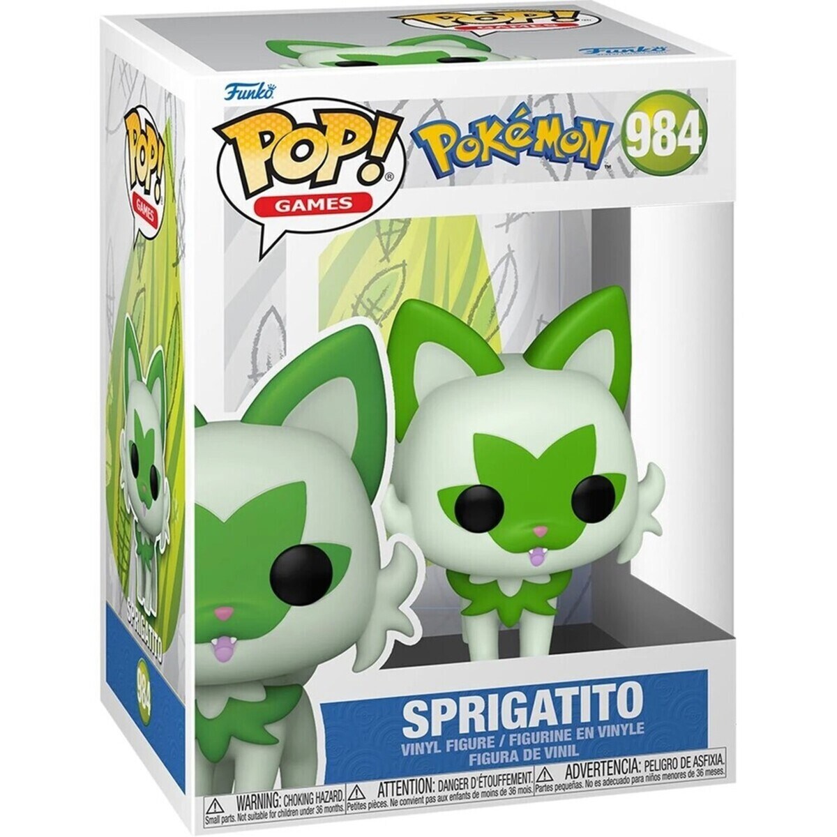 984.- POP! GAMES - Sprigatito