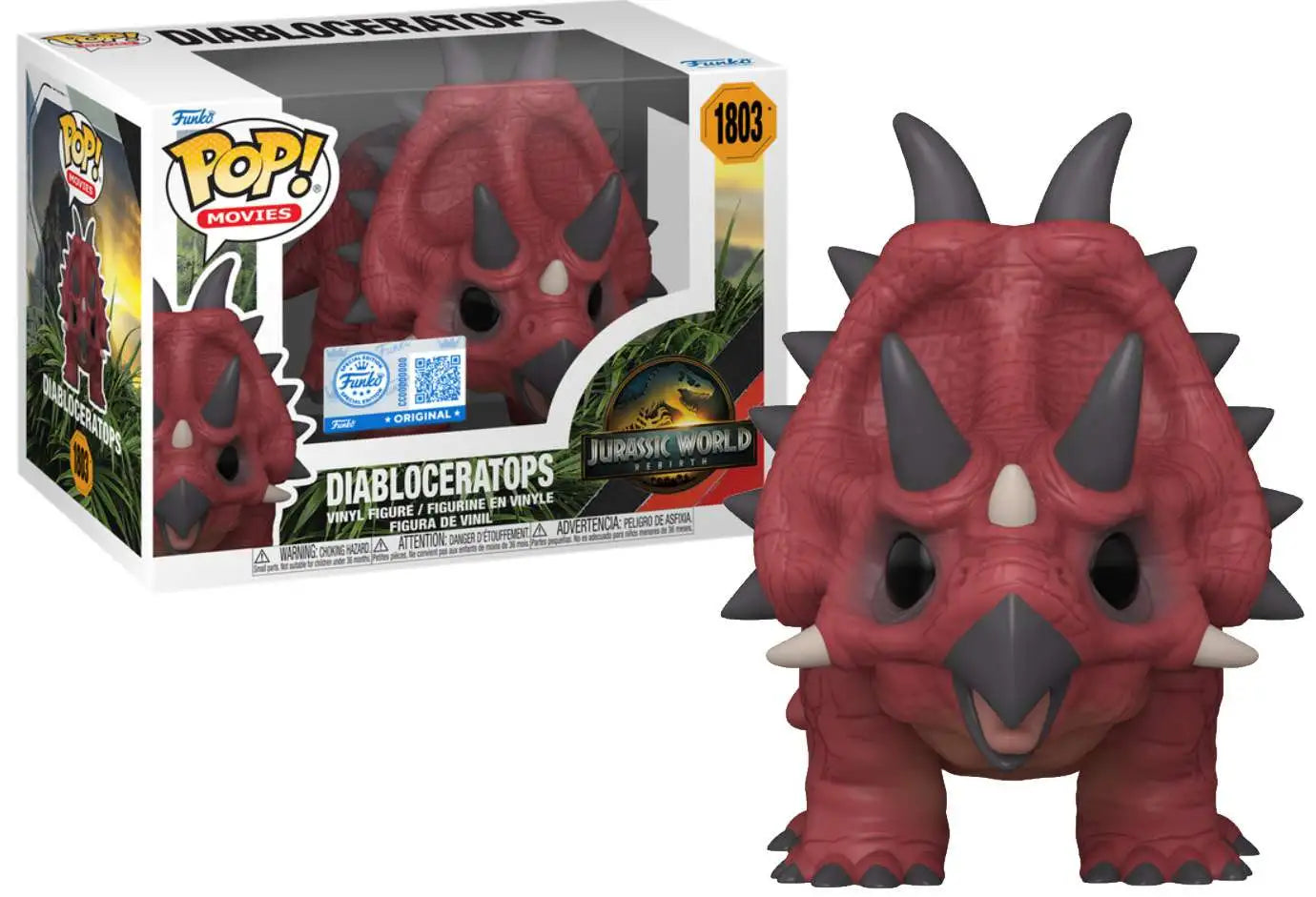 1803.- POP! MOVIES - Diabloceratops (EXCL. TO SE)