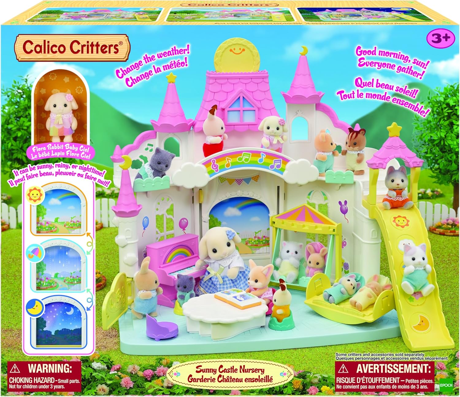 CC2166 - SUNNY NURSERY CASTLE CALICO CRITTERS