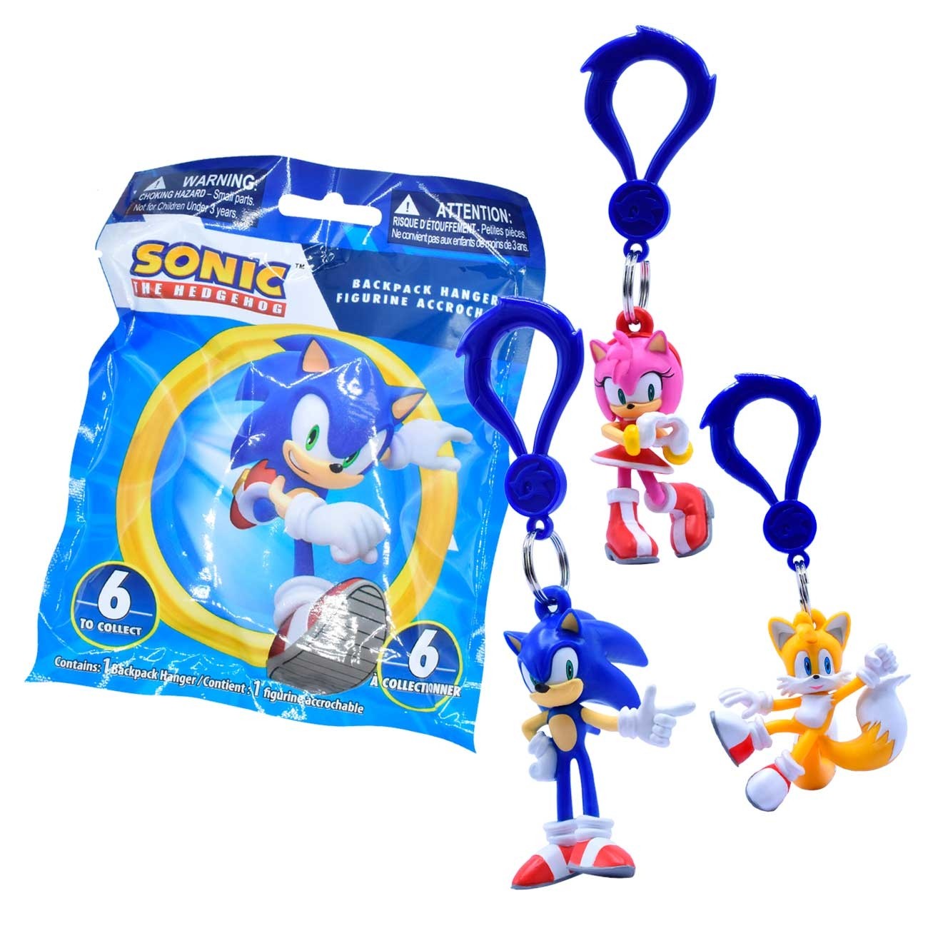 BLIND BACKPACK HANGER - GAMER - Sonic The Hedgehog
