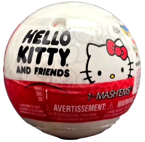 Hello Kitty Mash'Ems Figura coleccionable sorpresa (caja sorpresa, 1 figura aleatoria)