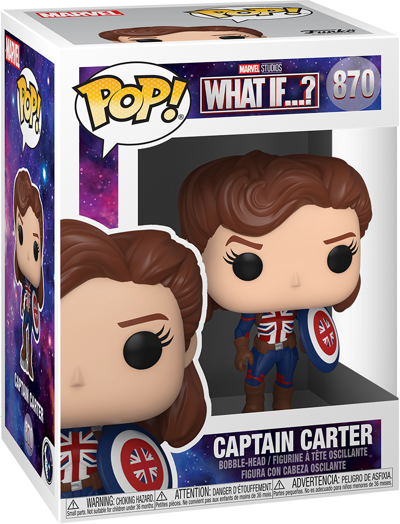 870.- POP! MARVEL -Captain Carter
