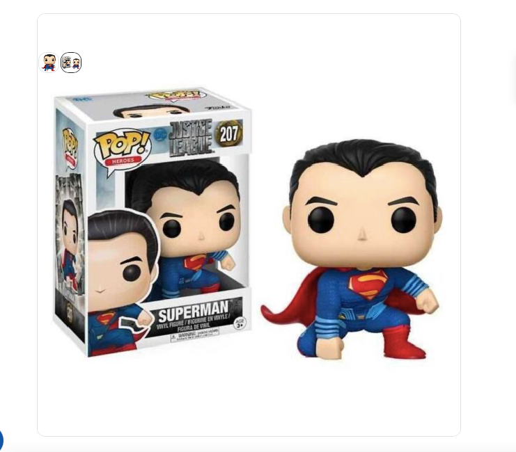 207.- POP! HEROES  - Superman (Justice League)