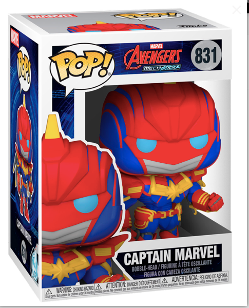831.- POP! MARVEL - Captain Marvel (Mecha)
