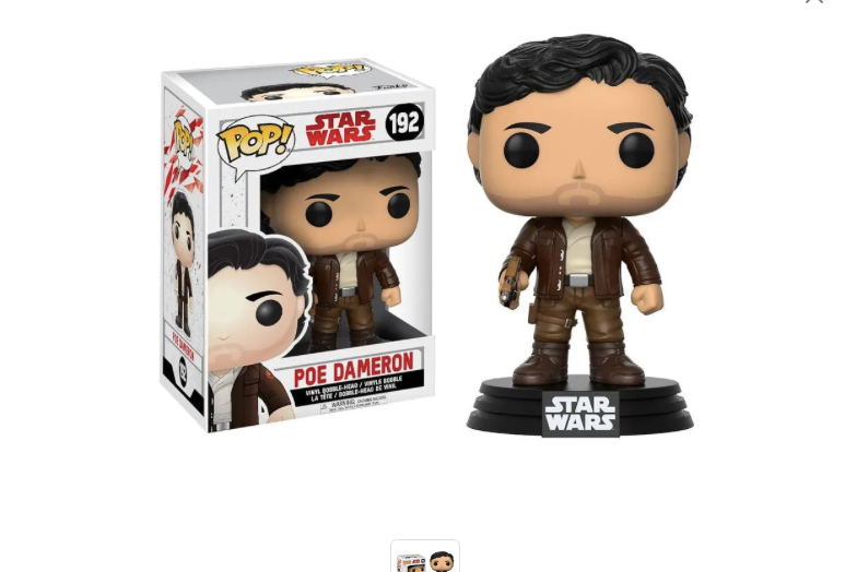 192.- POP! STAR WARS - Poe Dameron (The Last Jedi)
