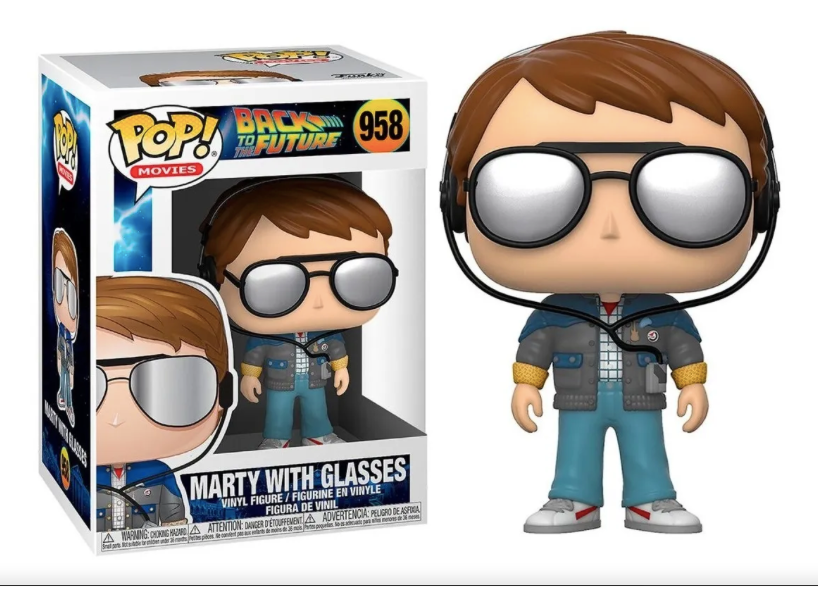 958.- POP! MOVIES - Marty with Glasses