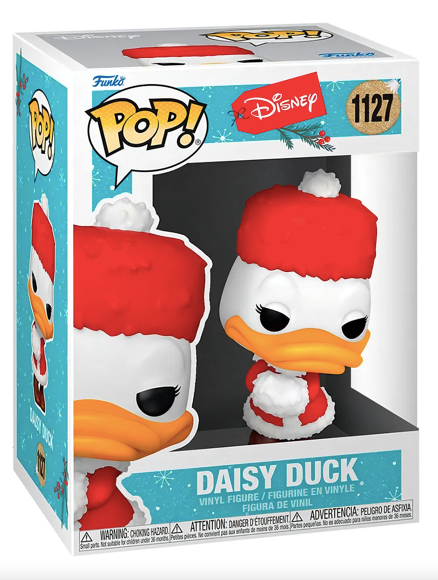1127.- POP! DISNEY - Daisy Duck Winter Holiday