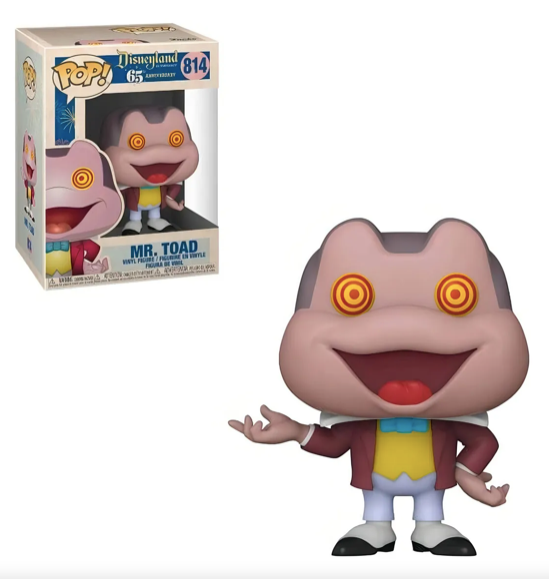 814.- POP! DISNEY - Mr. Toad (65th Anniversary), Mr. Toad With Spinning Eyes