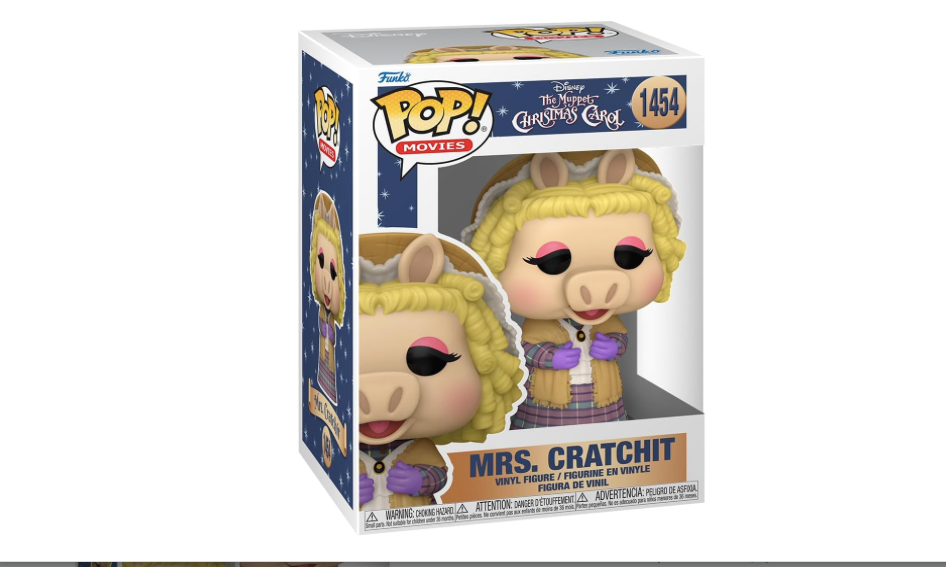 1454.- POP! MOVIES - Miss Piggy as Mrs. Cratchit
