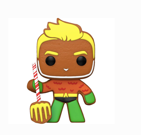 445.- POP! HEROES - Gingerbread Aquaman