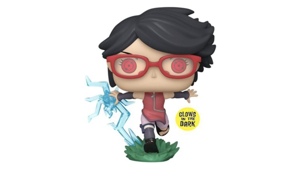 1358.- POP! ANIMATION - Sarada with Sharingan Glows in the Dark