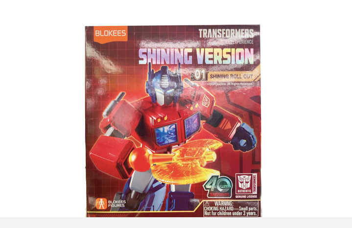 BLK71121 Transformers Shining Version 01 Shining Roll Out