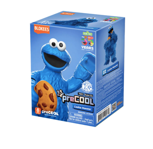 "BLK74812.-  Sesame Street preCool 01 Cookie Monster"