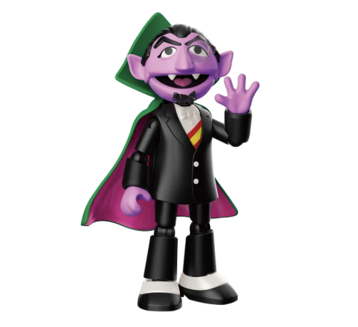 "BLK74844.-  Sesame Street preCool 02 Count Von Count"