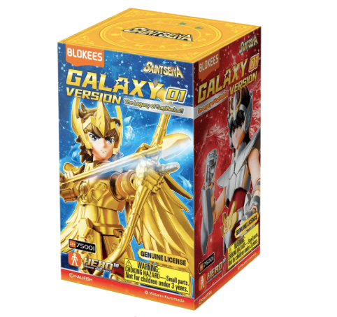 "BLK75001.-  Saint Seiya Galaxy Version 01 The Legacy of Sagitt"