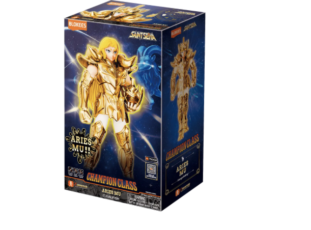 "BLK75002.-  Saint Seiya Champion Class Aries Mu"